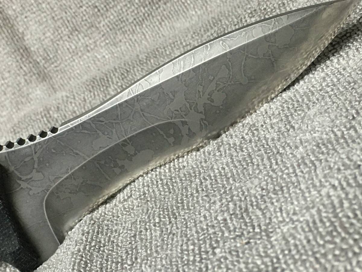 KNIFE)松田菊男 作 Cyclone -サイクロン- 未使用美品！ spyderco 