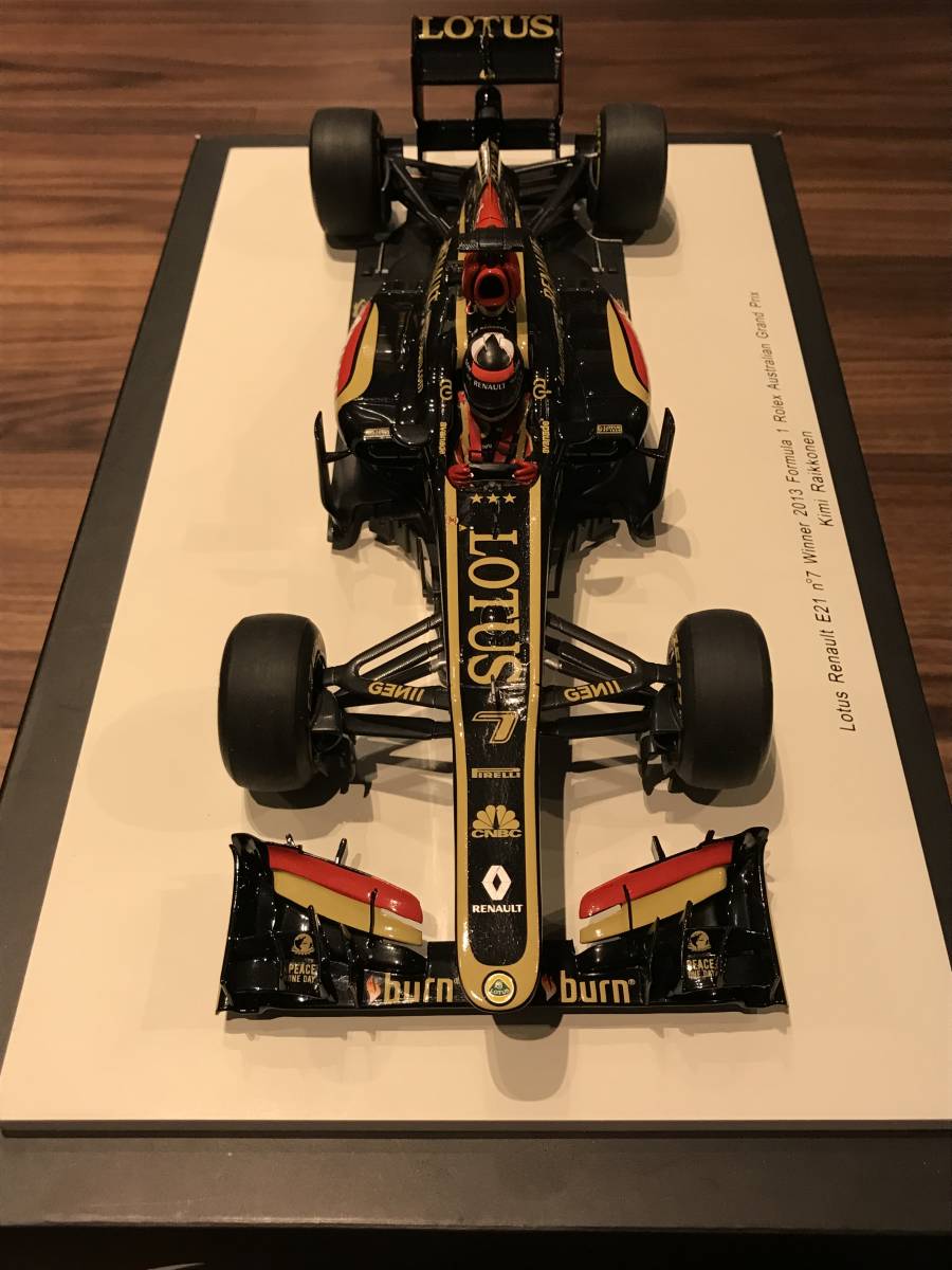 18S099 スパーク 1/18 ロータス E21 オーストラリアGP 2013 R.グロー