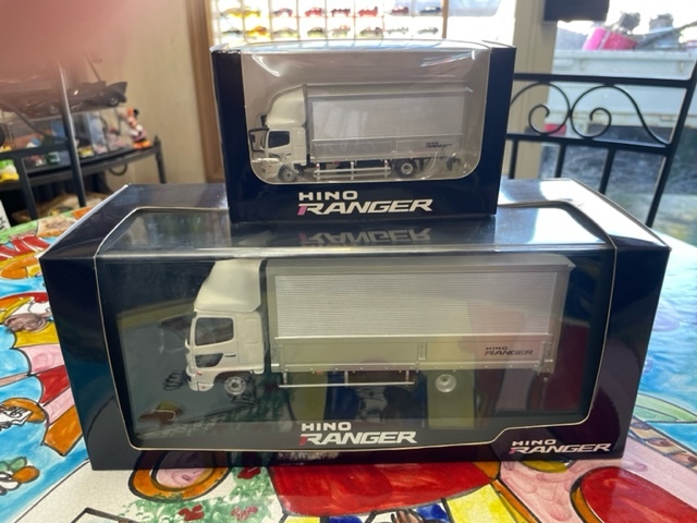 格安，大得価 日野 レンジャー 1/80 1/43 2台セット 非売品(建設車両、作業車)｜売買されたオークション情報、yahooの商品情報をアーカイブ公開 - オークファン 建設車両、作業車
