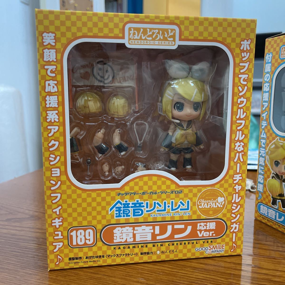 GOODSMILE ONLINE限定 修正パーツ付属 ねんどろいど 189 鏡音リン 190 