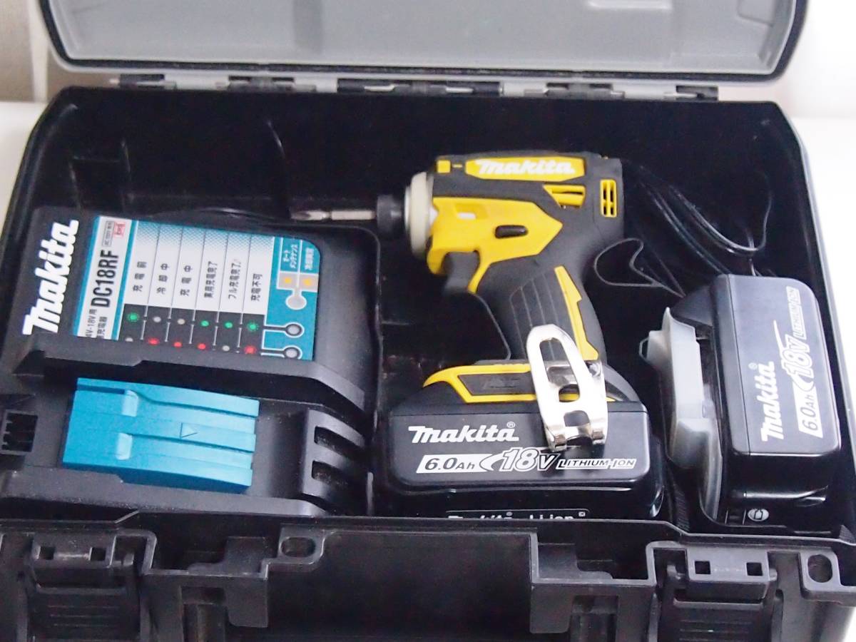 ◇美品! makita/マキタ TD172DGX FY 充電式 インパクトドライバ 