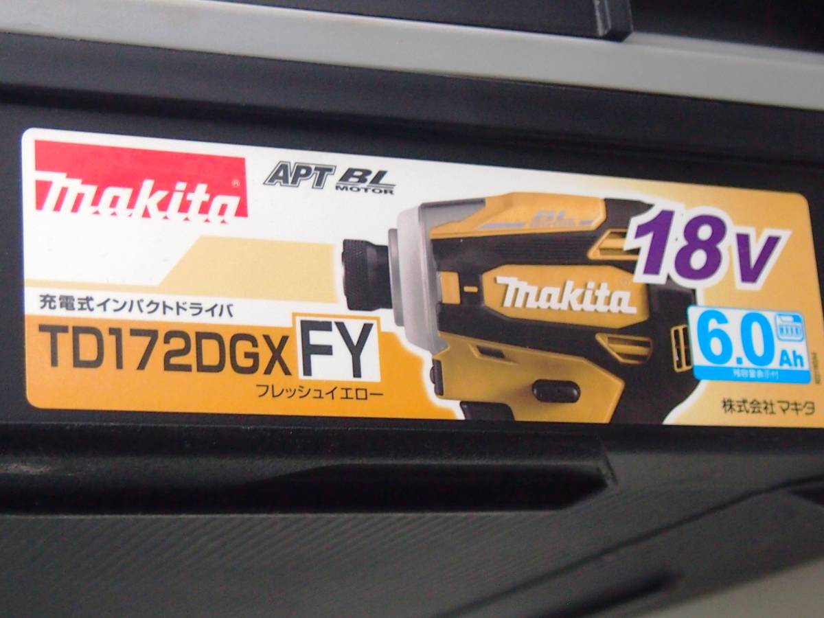 ◇美品! makita/マキタ TD172DGX FY 充電式 インパクトドライバ 
