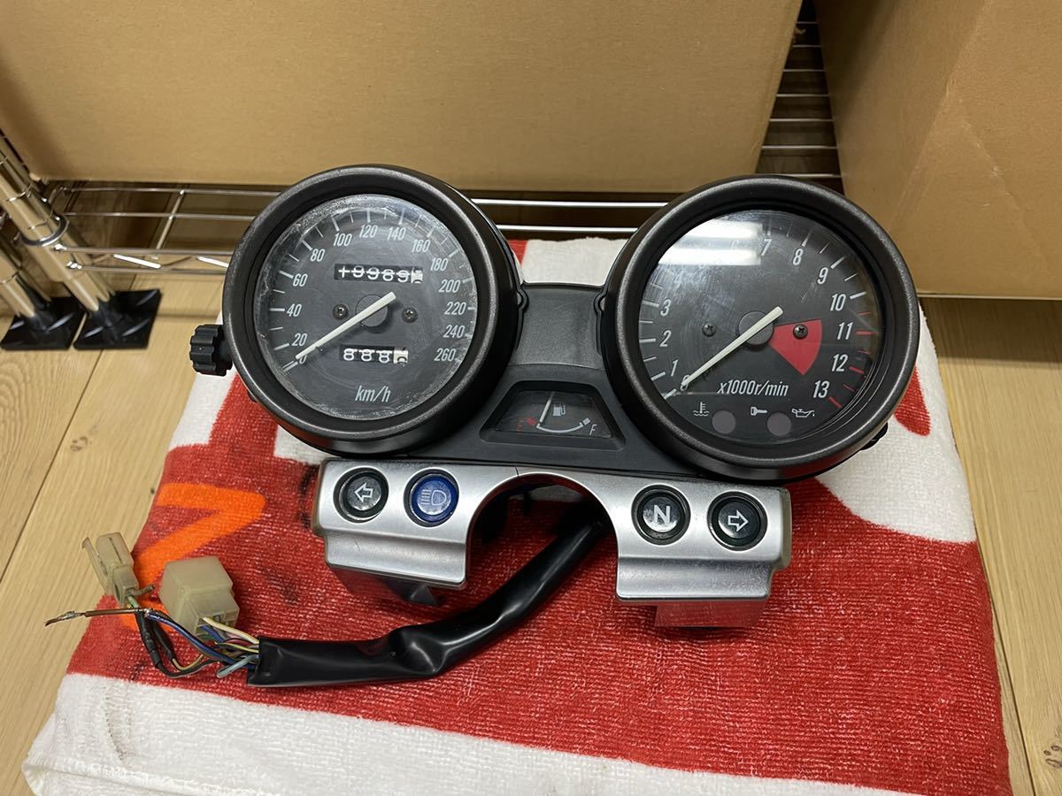 ZRX1200R カワサキZRX1200Rフルスケールメーター 国内リミッター