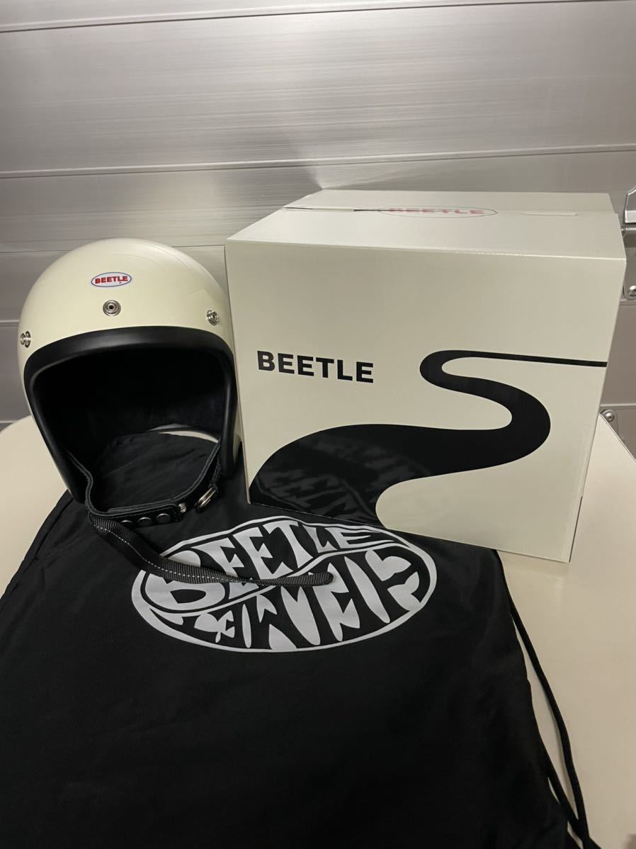 オーシャンビートル OCEAN BEETLE LAC Lサイズ アイボリー 別注 ダブル