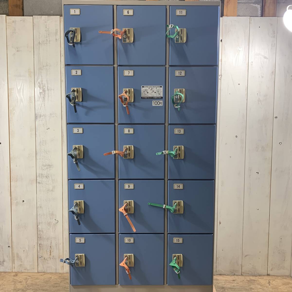 発送不可 札幌店頭引取限定 コインロッカー 100円 コインリターン ロッカー 15室(3列5段) 鍵付き 施設 店舗 菊倉TK コインロッカー 発送  100円 2列5段 10人用 札幌ドームのコインロッカー完全ガイド｜ライブ当日の荷物預け