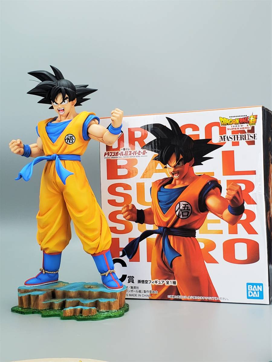 孫悟空【ジオラマ台座付き リペイント】一番くじ C賞　ドラゴンボール　フィギュア 孫悟空 ジオラマ台座 フルリペイント 一番くじ スーパーヒーロー C賞
