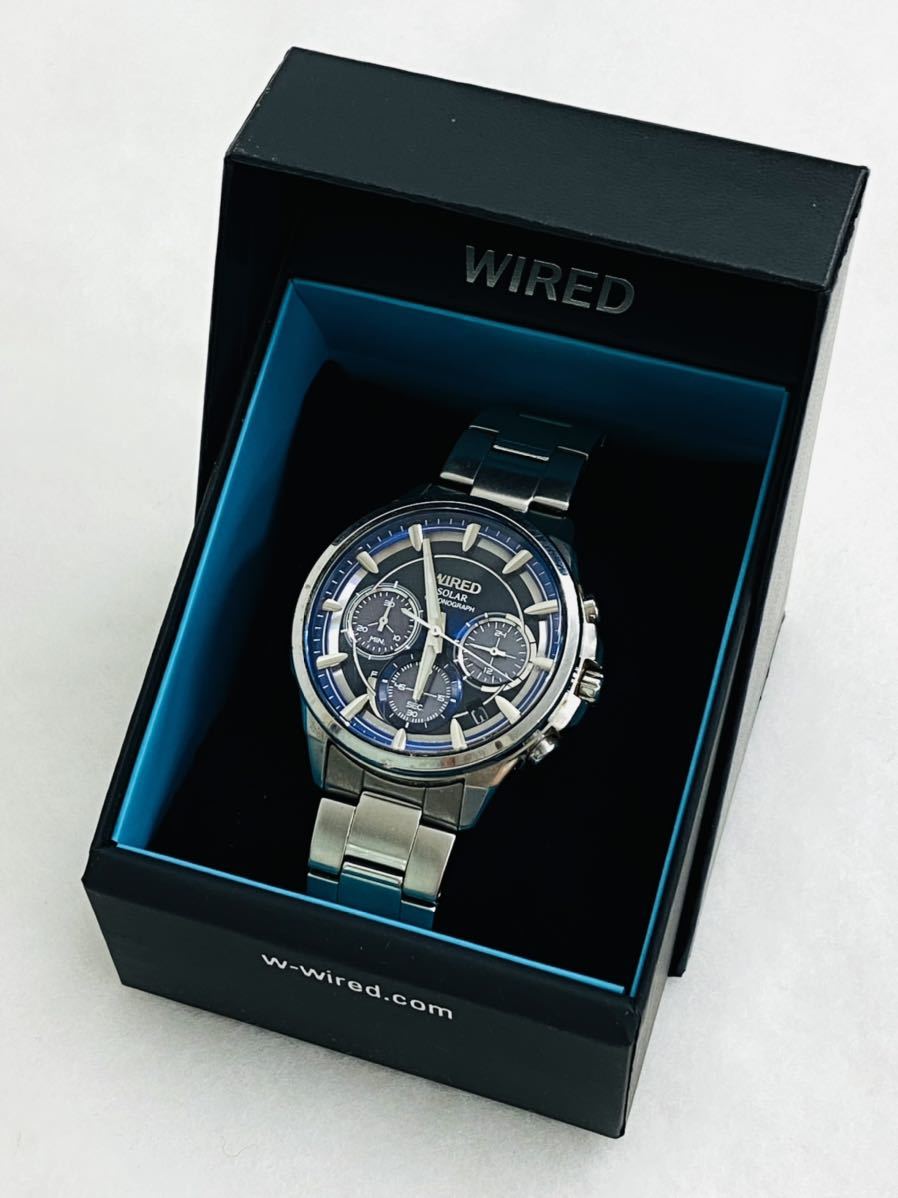 Seiko Solar Chronograph SEIKO wired watch | Wired WIRED solar New