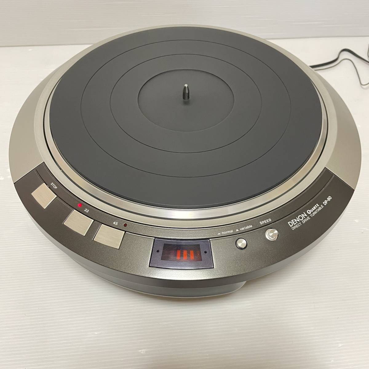 DENON DP-80 レコードプレーヤー ターンテーブル デノン DENON DP-80 