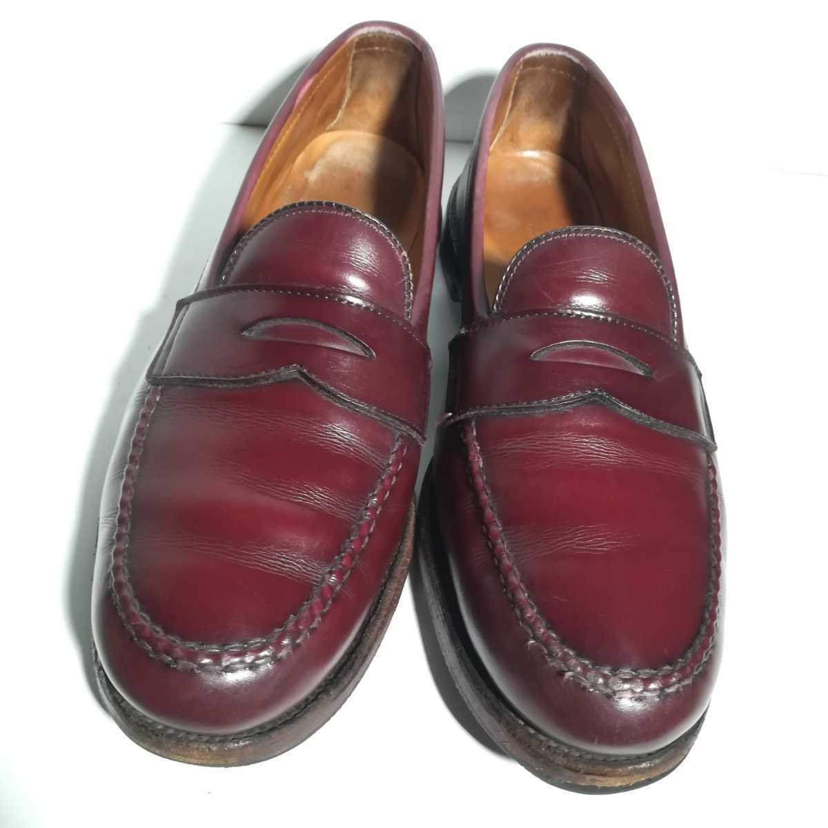 ALDEN オールデン 984 7.5D ペニーローファー バーガンディ カーフ VAN