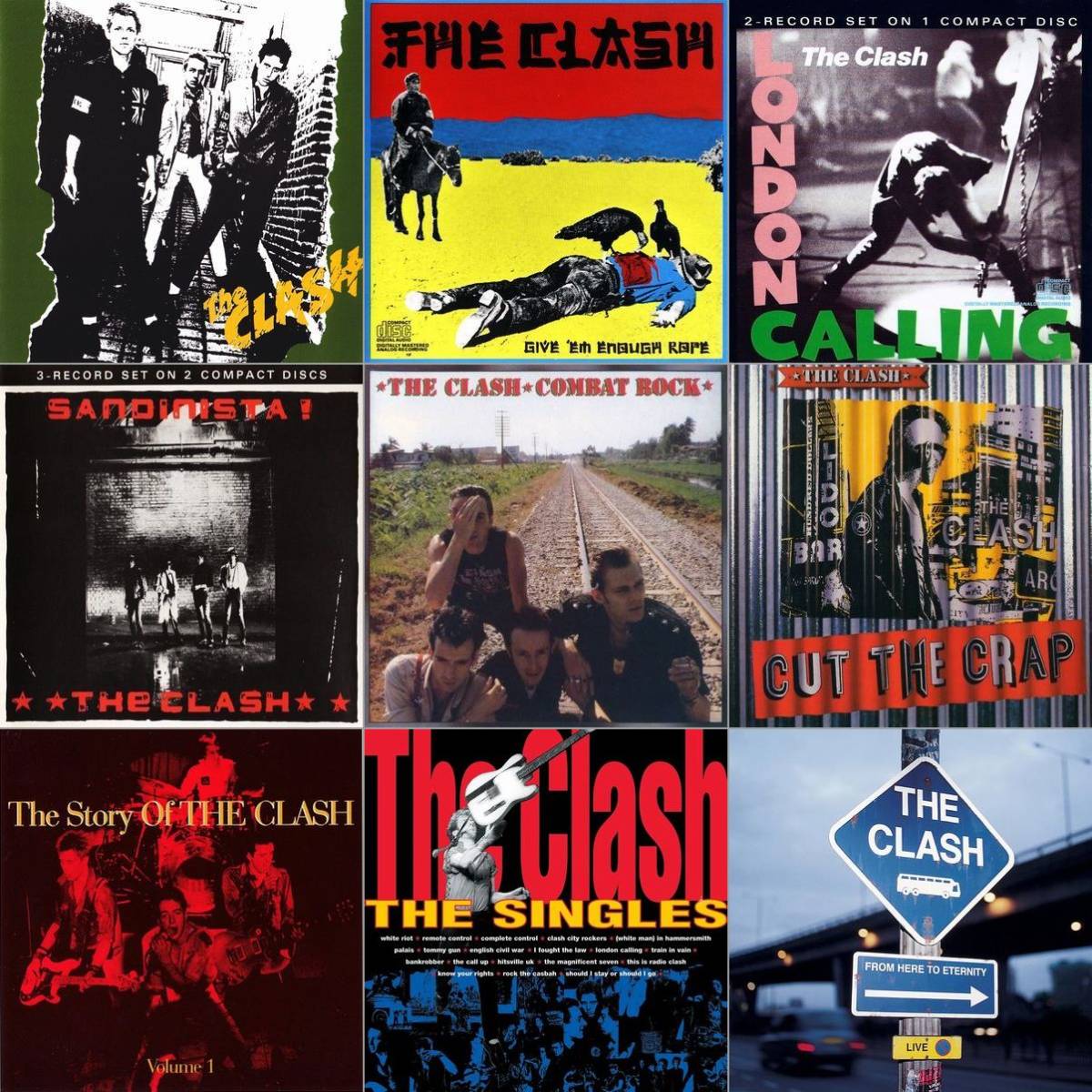 The Clash - Complete albums + The Singles [19CD Box] + Sound