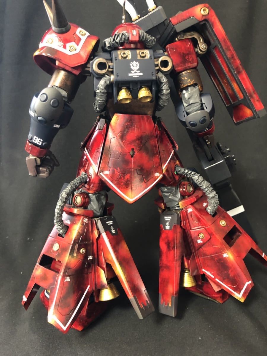 BANDAI製 1/100 MGサイコザク プラスチックキット 塗装済完成品(完成品 