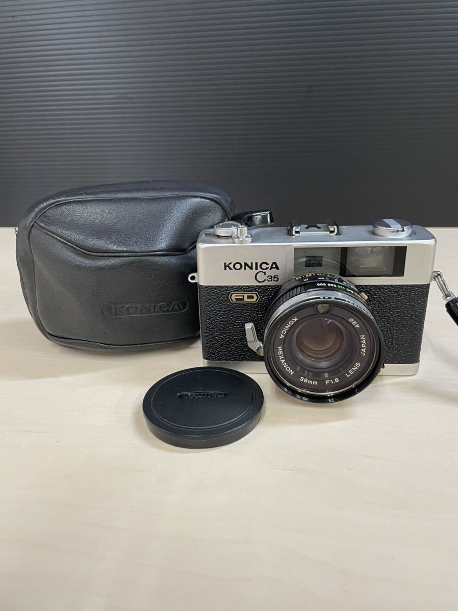 C35 KONICA FD ブラック コニカ - フィルムカメラ 写神姫