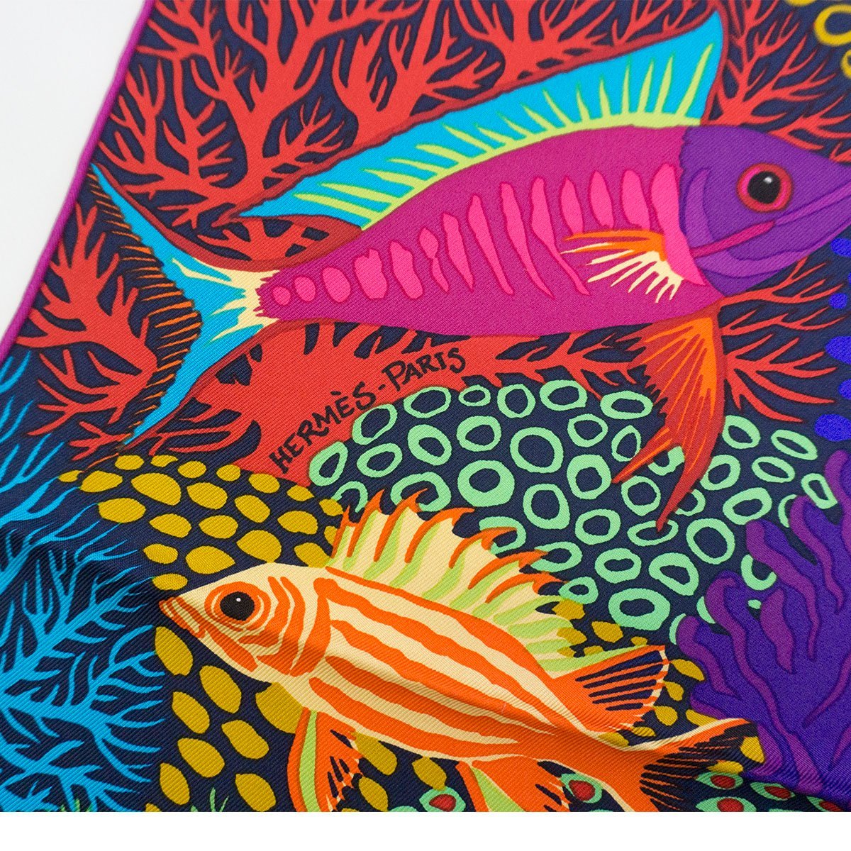 最高級品】 HERMES 【CARRE90/カレ90 Under The Waves 2016 Alice 