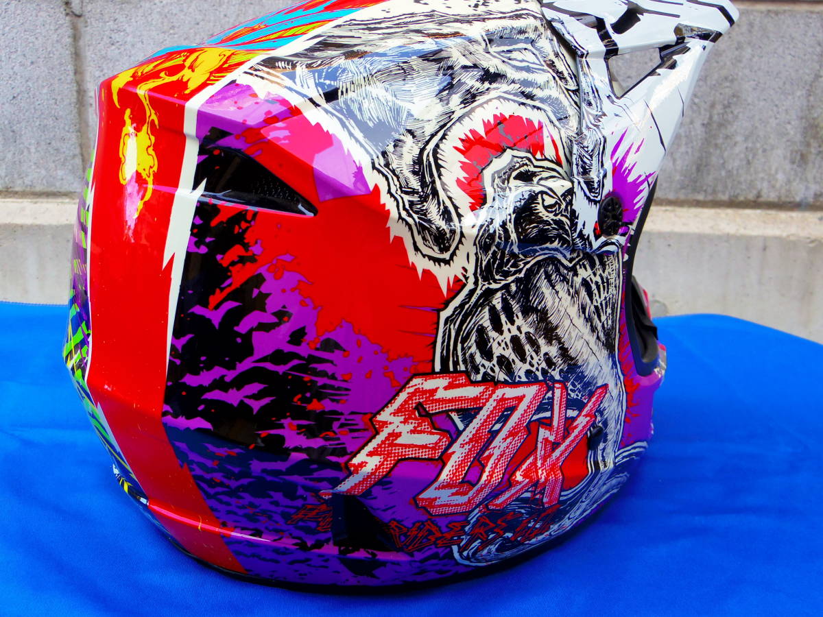 オフロード・モトクロス用ヘルメット FOXレーシング V1 中古品 XXL