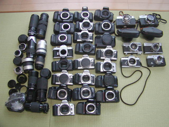 フィルムカメラ大量セット カメラ ボディ レンズ その他アクセサリー