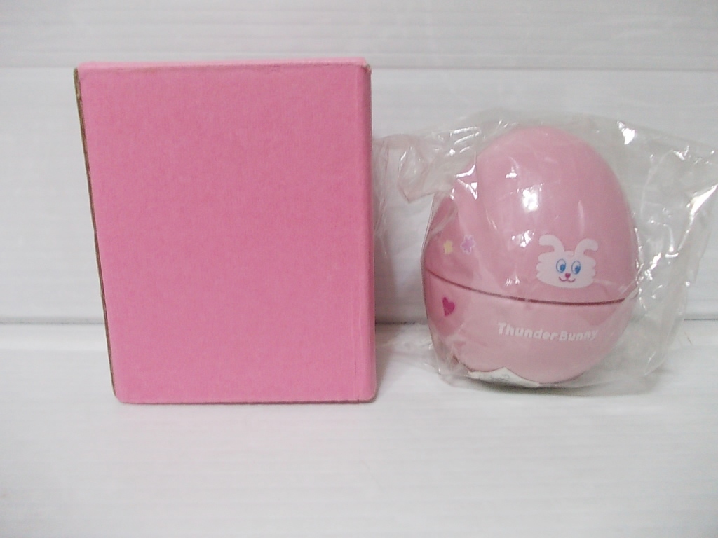 サンダーバニー Thunder Bunny☆容器入りキャンドル☆陶器製☆エッグ
