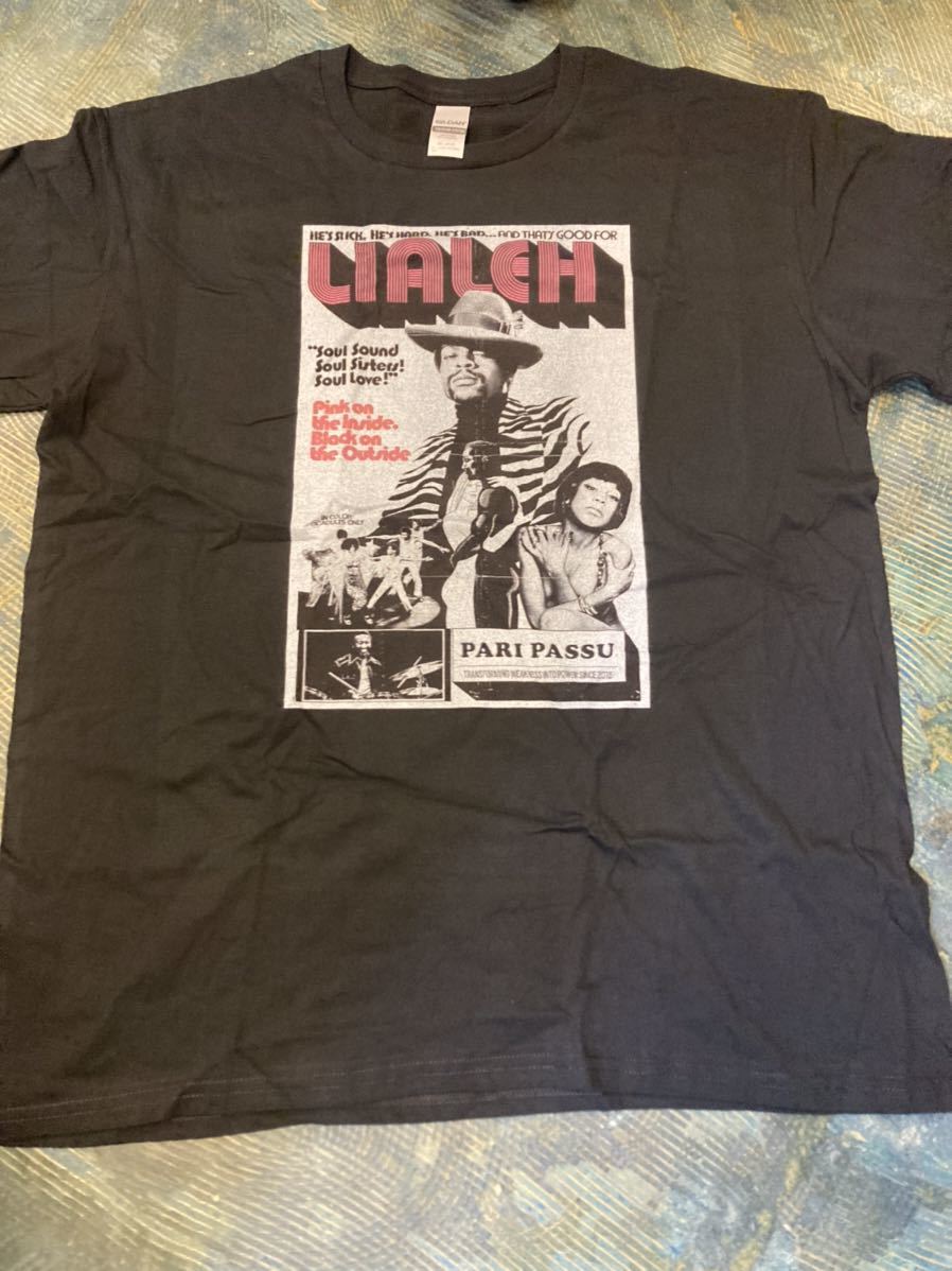 セール，格安 同梱2枚可サイズXL ギルダン5.3oz Bernard Pretty Purdie Lialeh ライラー Tシャツ ブラック(Tシャツ)｜売買されたオークション情報、yahooの商品情報をアーカイブ公開 - オークファン Tシャツ