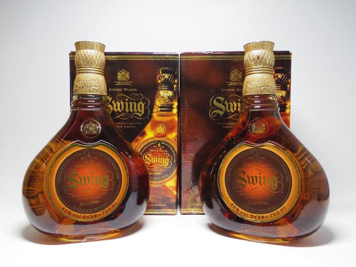 Swing スコッチウイスキー 750ml 2本セット Johnnie Walker Swing