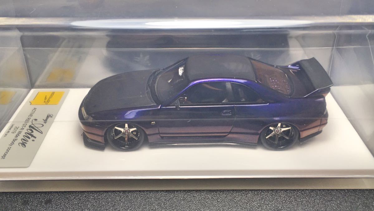 EIDOLON 1/43 ガレージアクティブ R33 GT-R ワイドボディ Make up
