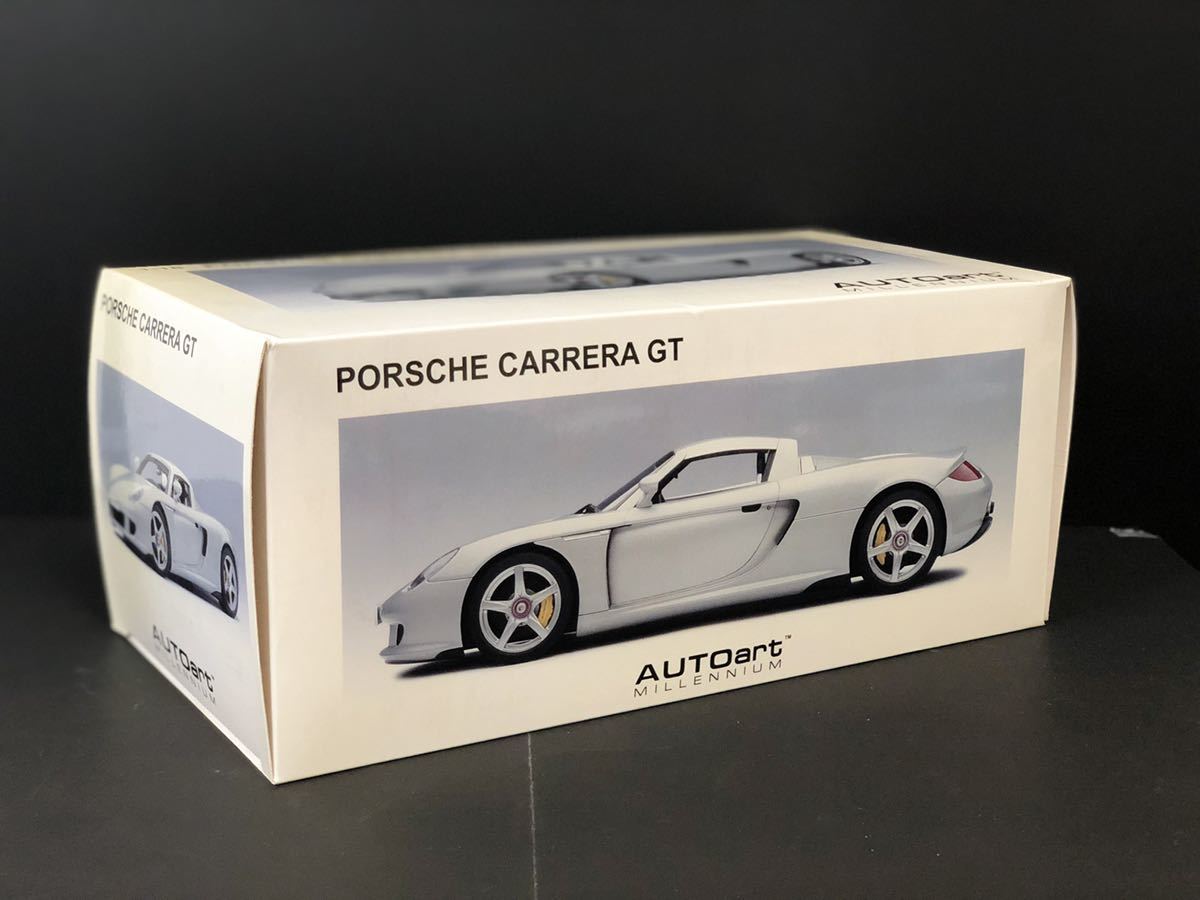 Autoart 1/18 Porsche carrera GT中古 ☆オートアート／AUTOart：1/18