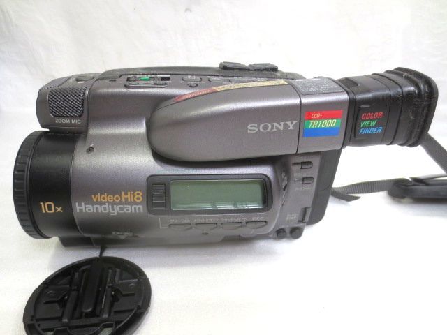 1992年発売 Hi8対応 SONY CCD-TR1000 ビデオカメラ Handycam ソニー