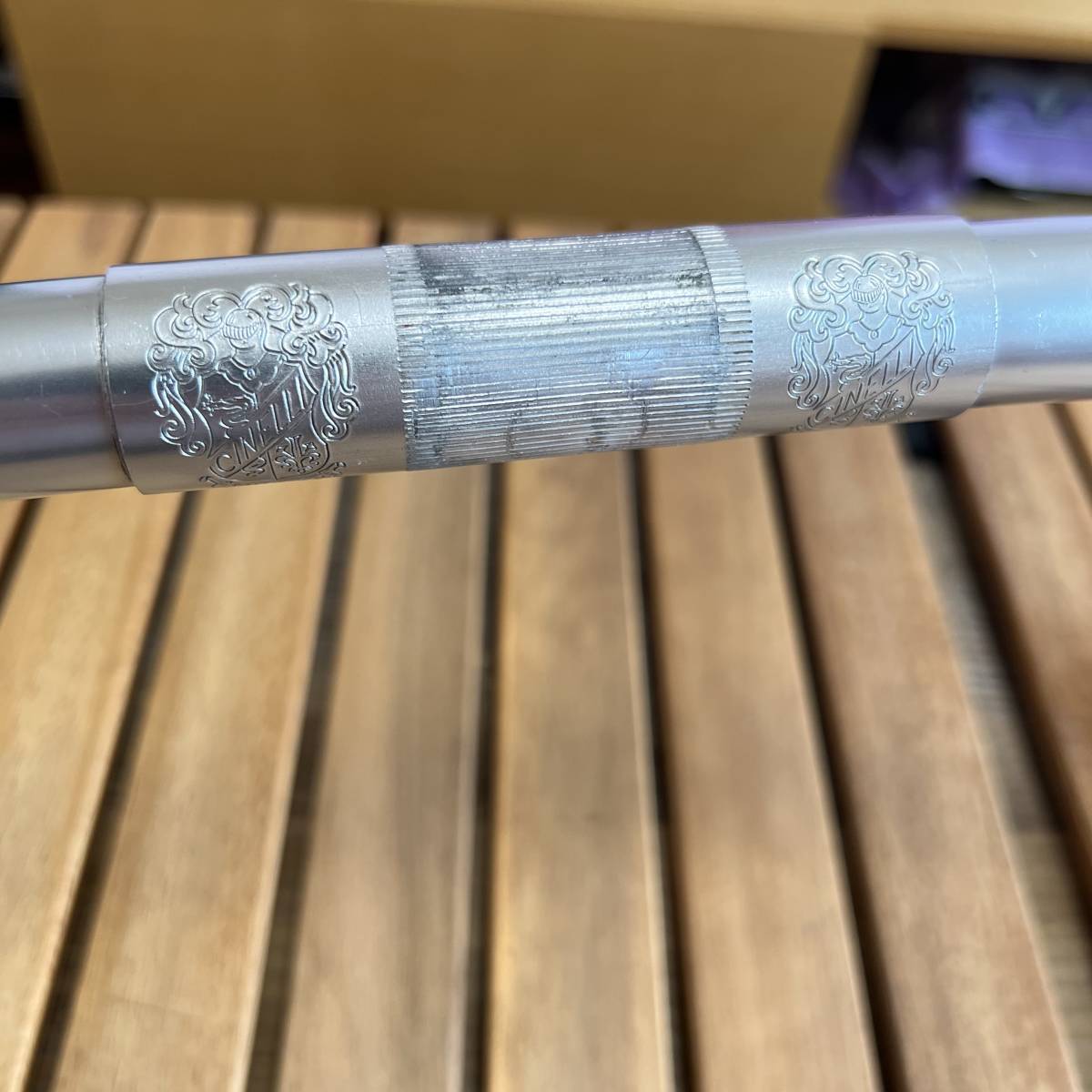 レア CINELLI チネリ 双鉄仮面 Mod.65 幅380mm ピスト Pista ドロップ 