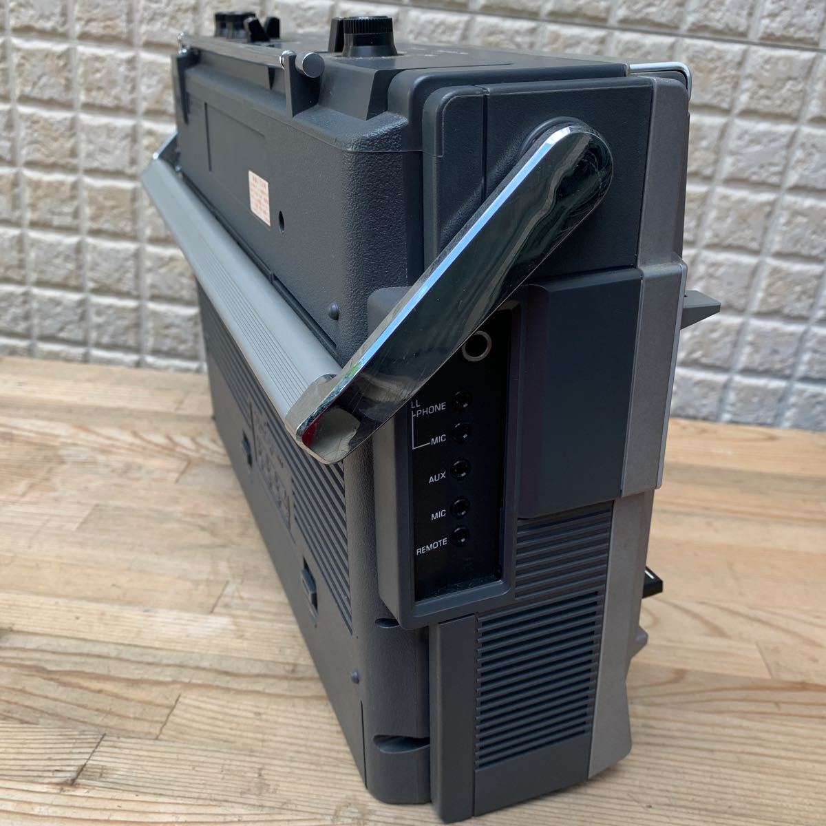 東芝 ラジオカセットレコーダー TOSHIBA RT-258OL 昭和レトロ 通電確認