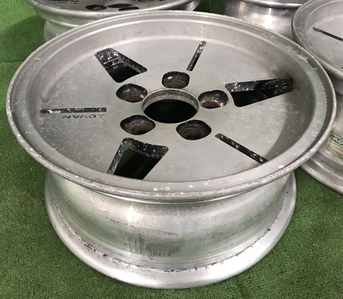 ☆ADVAN アドバン ディッシュ ヨコハマ 14インチ 14×6J +15 PCD114.3 