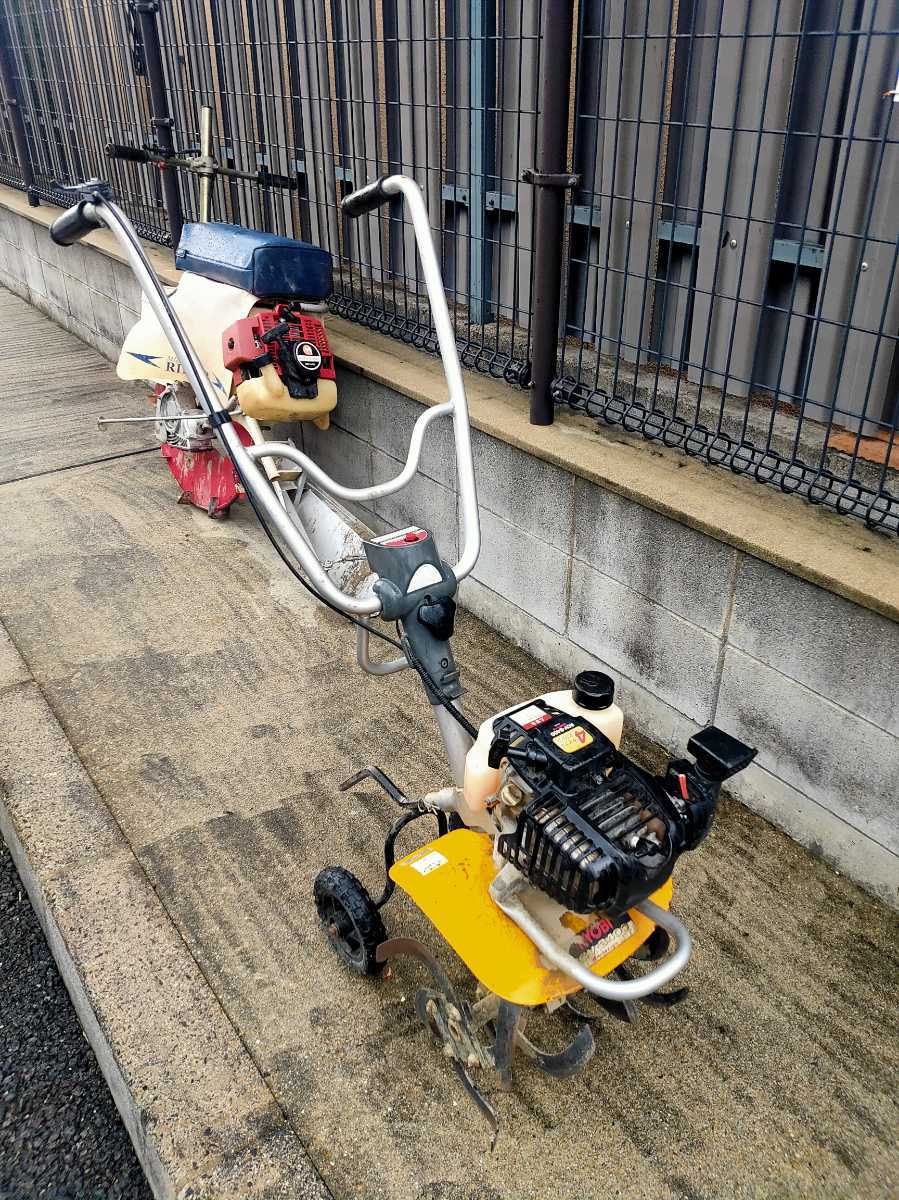 その他 一時停止中 RYOBI リョービ 小型 耕運機【RCV-3400】カルチベータ