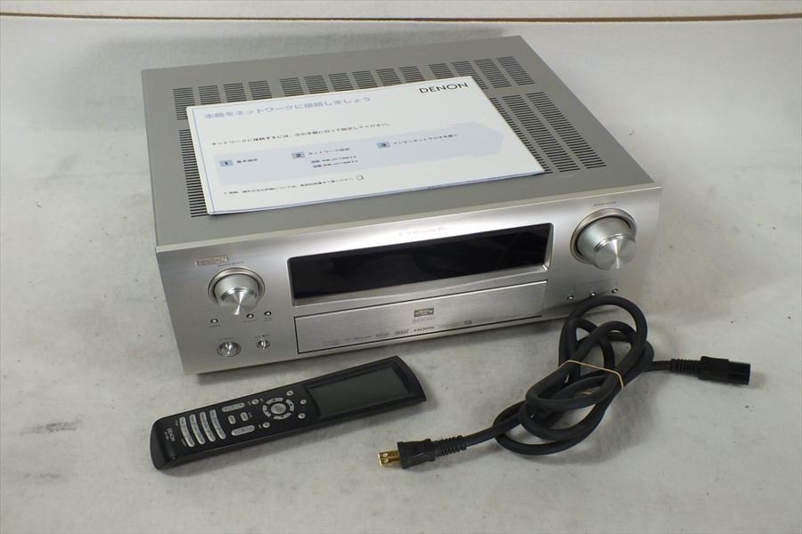 ☆DENON デノン AVC-3808 アンプ リモコン有り 現状品 中古