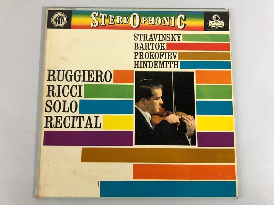 【赤字超特価，大得価】 洗浄済 LP 米London CS6193 ルッジェーロ リッチのリサイタル 1E/1E(室内楽)｜売買されたオークション情報、yahooの商品情報をアーカイブ公開 - オークファン 室内楽