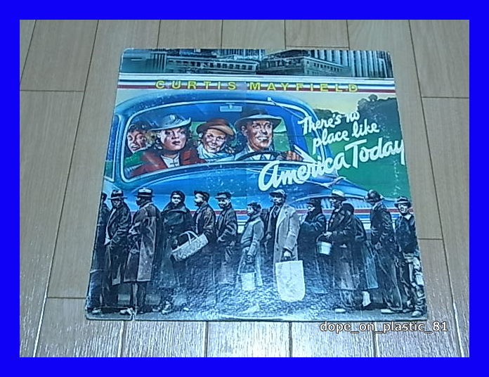 最安値，HOT Curtis Mayfield カーティス メイフィールド / There's No Place Like America Today/US Original/5点以上 /LP(R&B、ソウル)｜売買されたオークション情報、yahooの商品情報をアーカイブ公開 - オークファン Ru0026B、ソウル