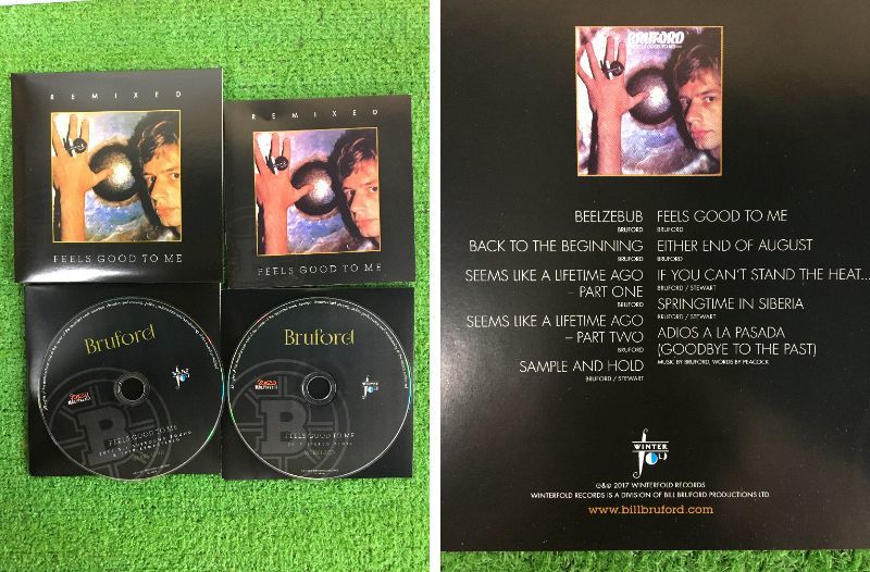 Bill Bruford Seems Like A Lifetime Ago - Signed & Numbered UK CD