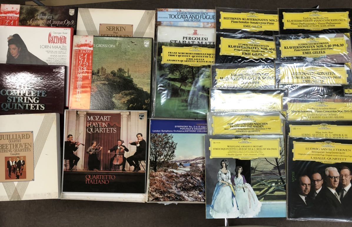 限定SALE，安い M0805 LP レコード CLASSIC クラシック グラモフォン Grammophon 等 4枚組 LP有り まとめて セット レア(クラシック)｜売買されたオークション情報、yahooの商品情報をアーカイブ公開 - オークファン その他