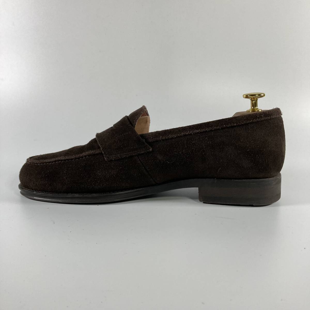 BEAMS ビームス B.MING スエードペニーローファー 8 26.5cm 使用 