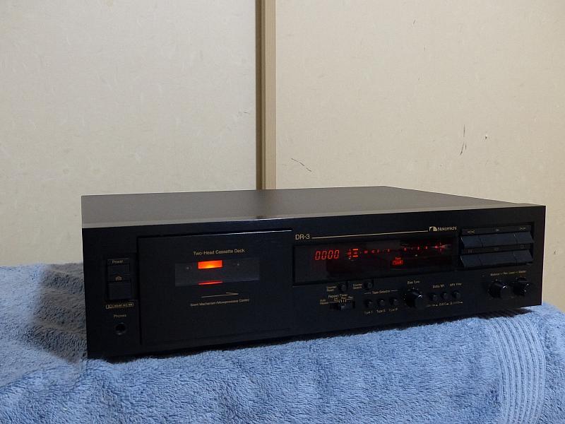 ナカミチの限定カセットデッキ.DR-3です Nakamichi DR-3 カセット