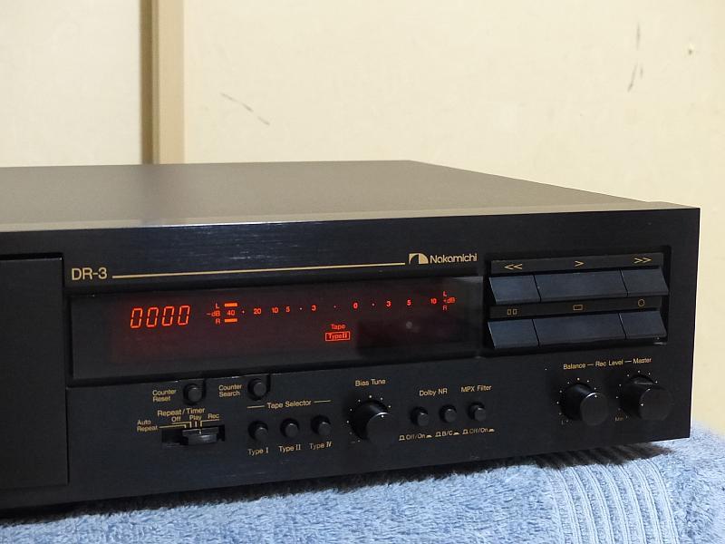 ナカミチの限定カセットデッキ.DR-3です Nakamichi DR-3 カセット