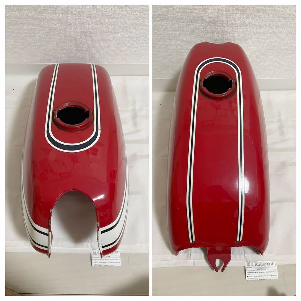 500SS マッハ H1 当時物 ガソリンタンク オイルタンク サイドカバー 
