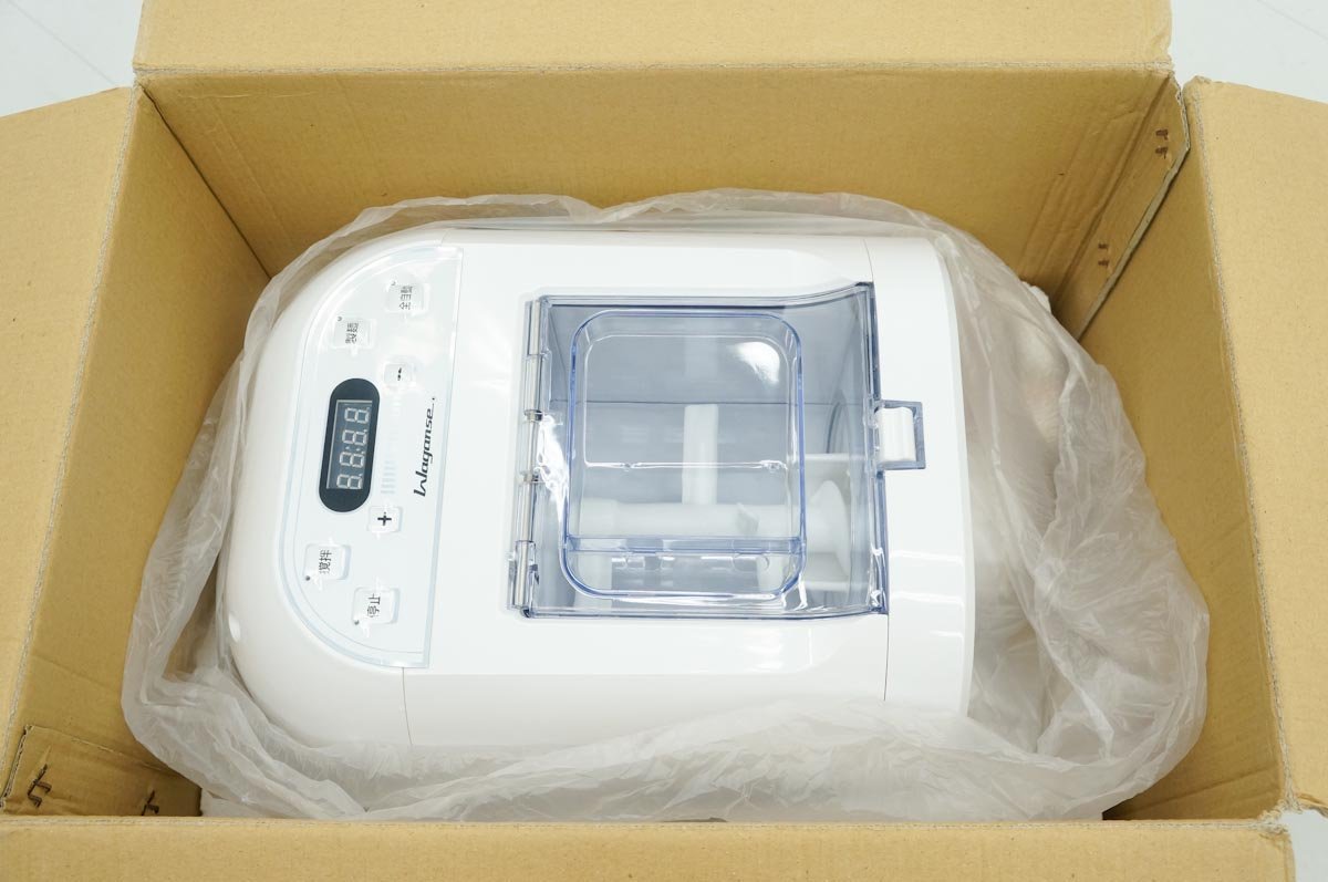 未使用品】わがんせ 製麺機メーカー おうちdeヌードル（混ぜる、こんる