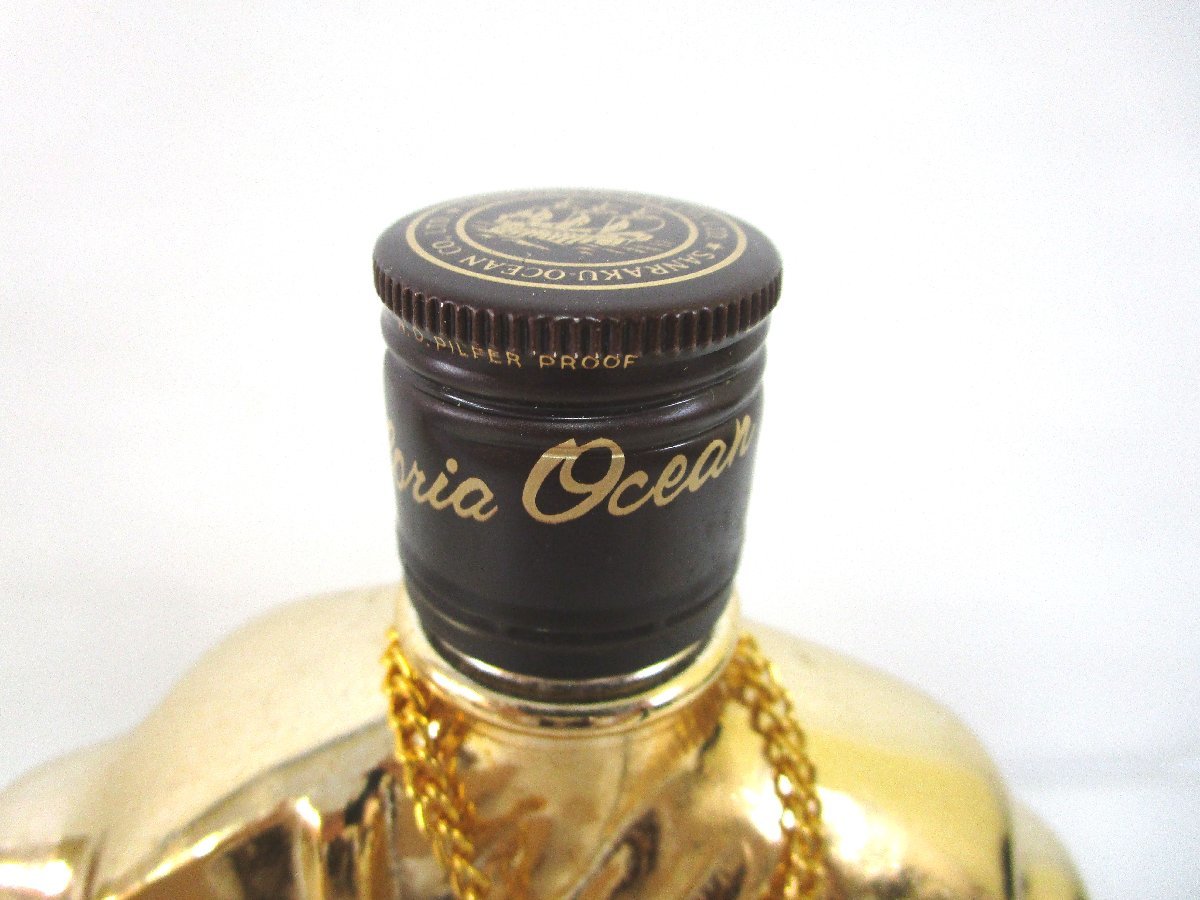 東京都内限定】古酒 未開栓 三楽 GLORIA OCEAN WHISKY GOLDEN SHIP
