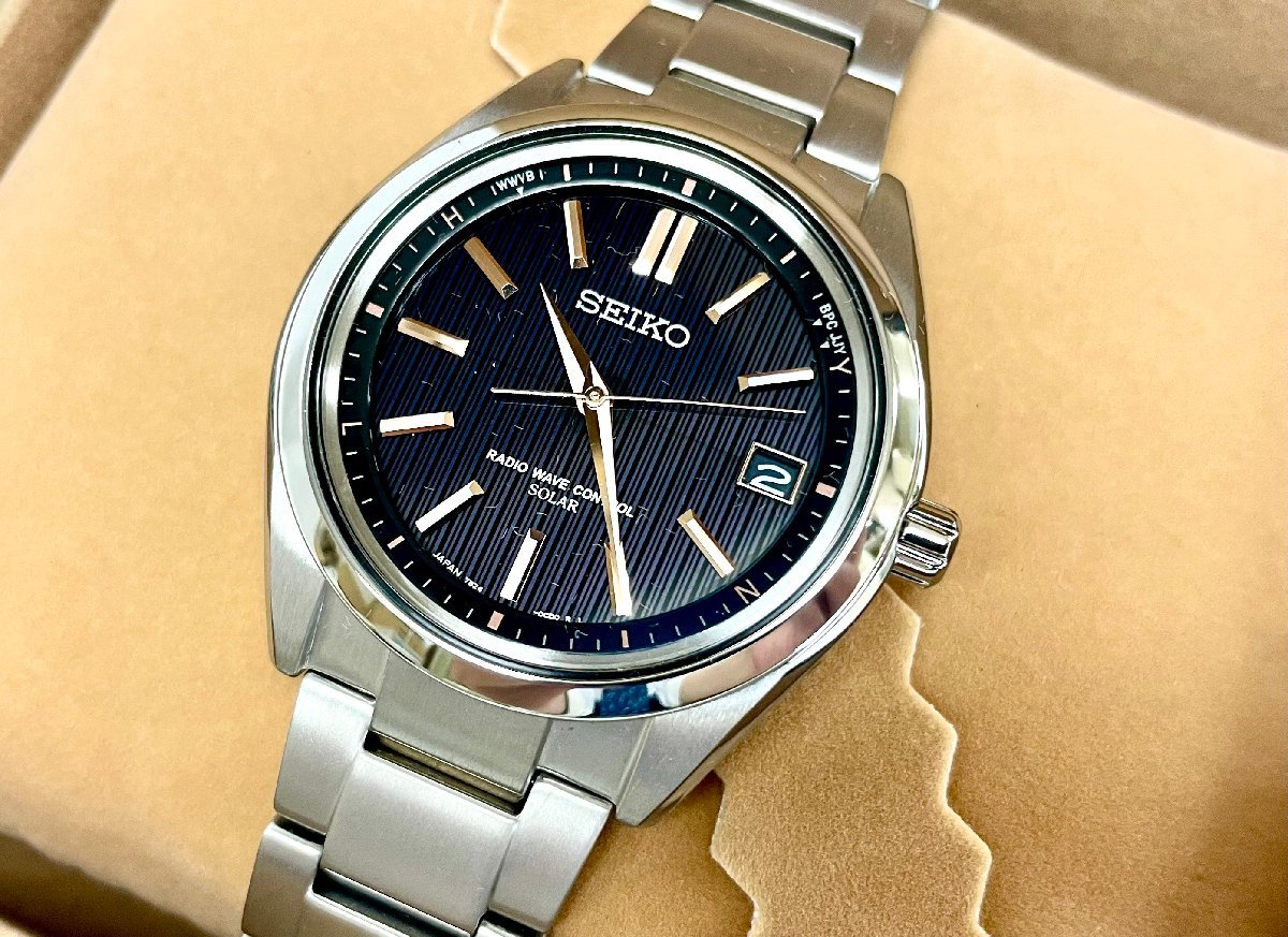 7B24-0BH0 ブライツ SEIKO セイコー ソーラー電波 メンズ 電波ソーラー 