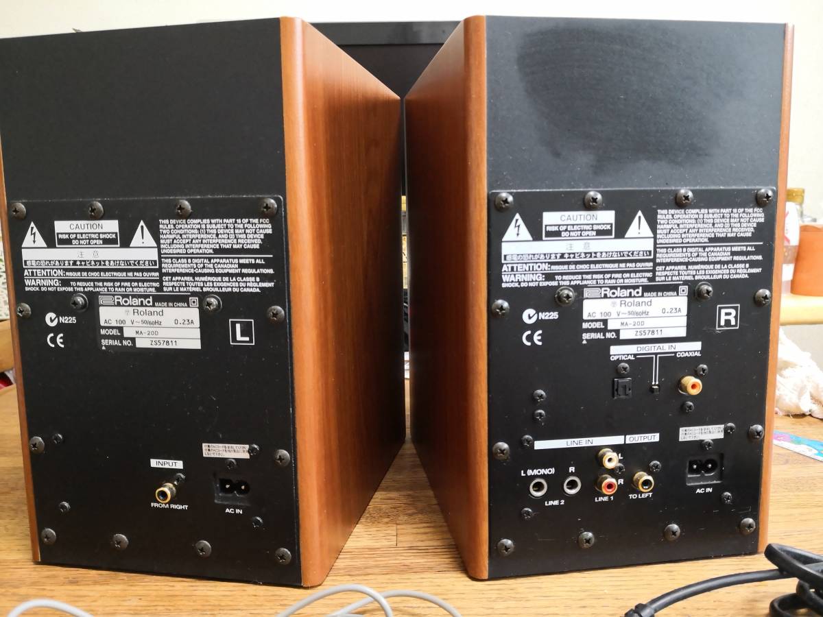 ROLAND ローランド EDIROL MA-20D デジタルステレオマイクロモニター