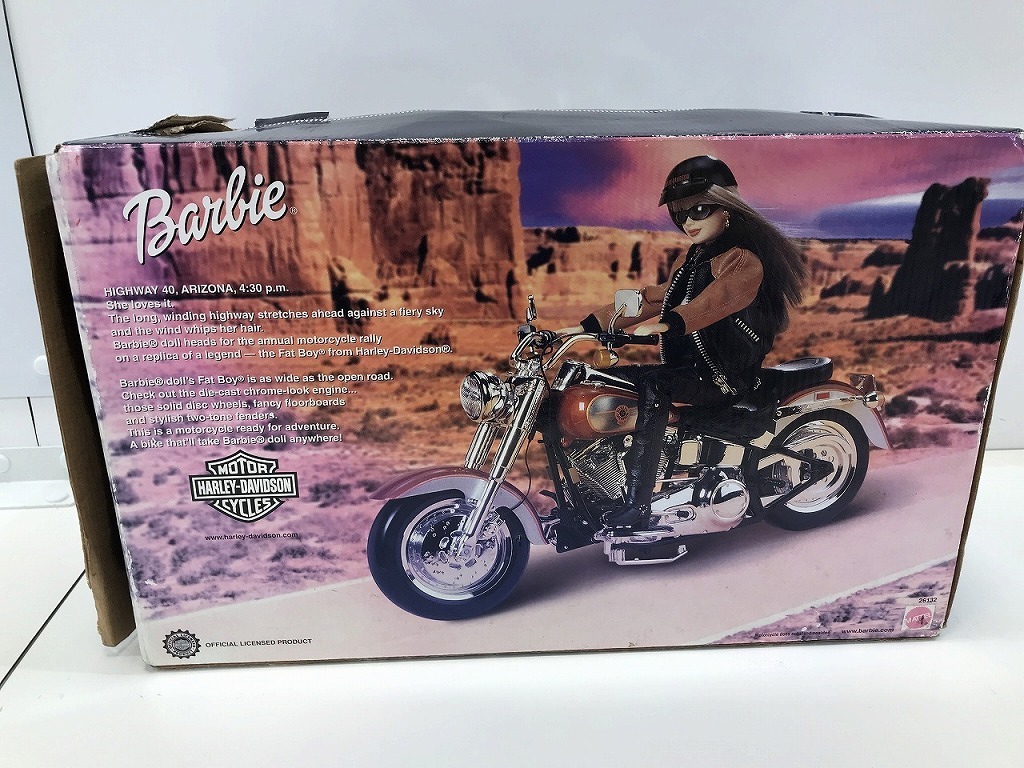 未開封 Barbie HARLEY DAVIDSON FAT BOY バービー（マテル MATTEL 