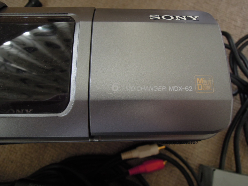SONY MDX-62RF MDチェンジャー SONY ソニー MDチェンジャー 6連MDチェンジャー MDX-66XLPRF MDX FM