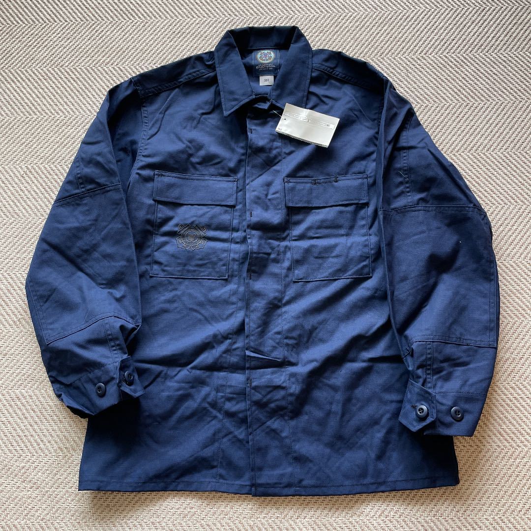 【デッドストック】US Coast Guardジャケット 米軍38 沿岸警備隊　ミリタリー navy army ビンテージ