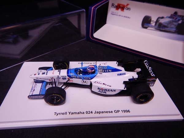 ミニカー SPARK 1/43 Tyrrell YAMAHA 024 KATAYAMA 5099 1/43 spark スパーク Tyrrell Yamaha 024 1996 Japanese GP Ukyo