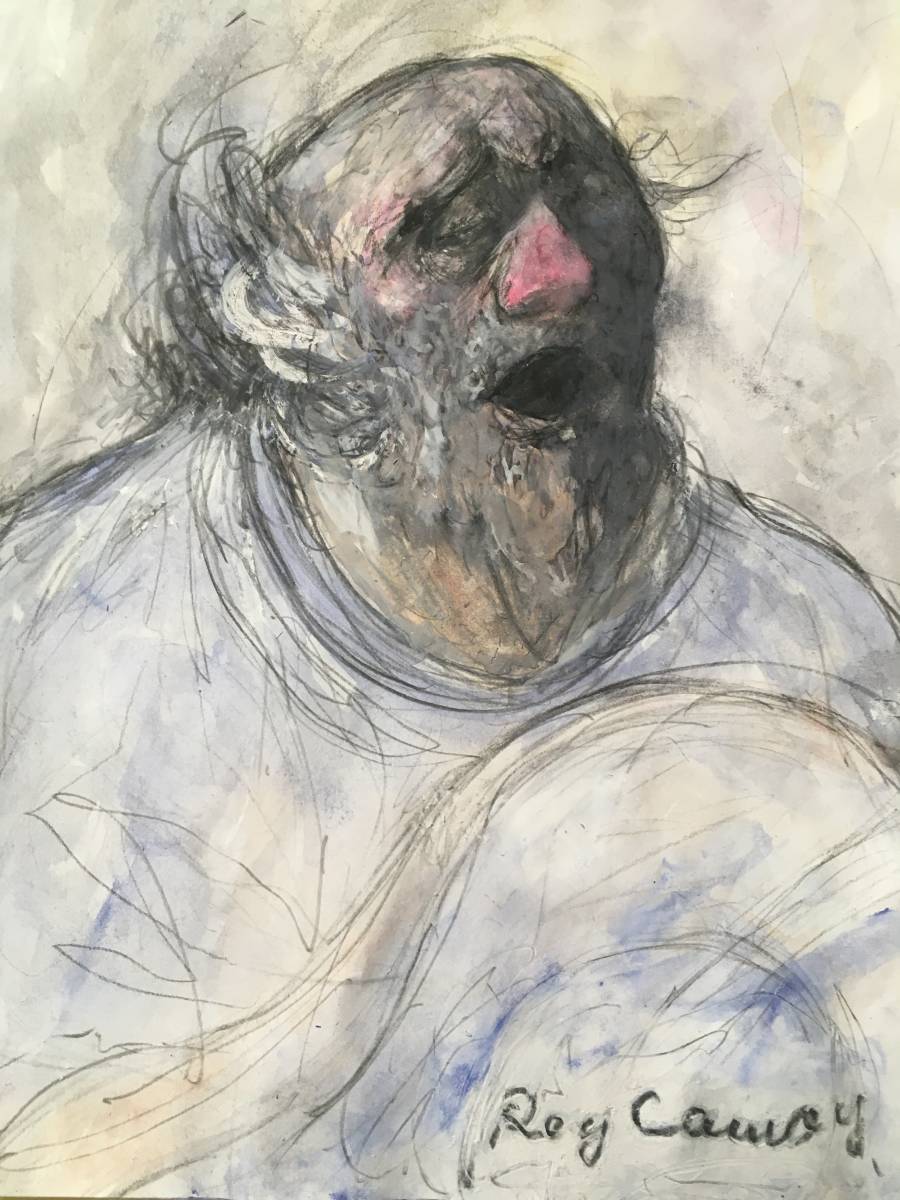 鴨居玲 デッサン(人物画)｜売買されたオークション情報、Yahoo