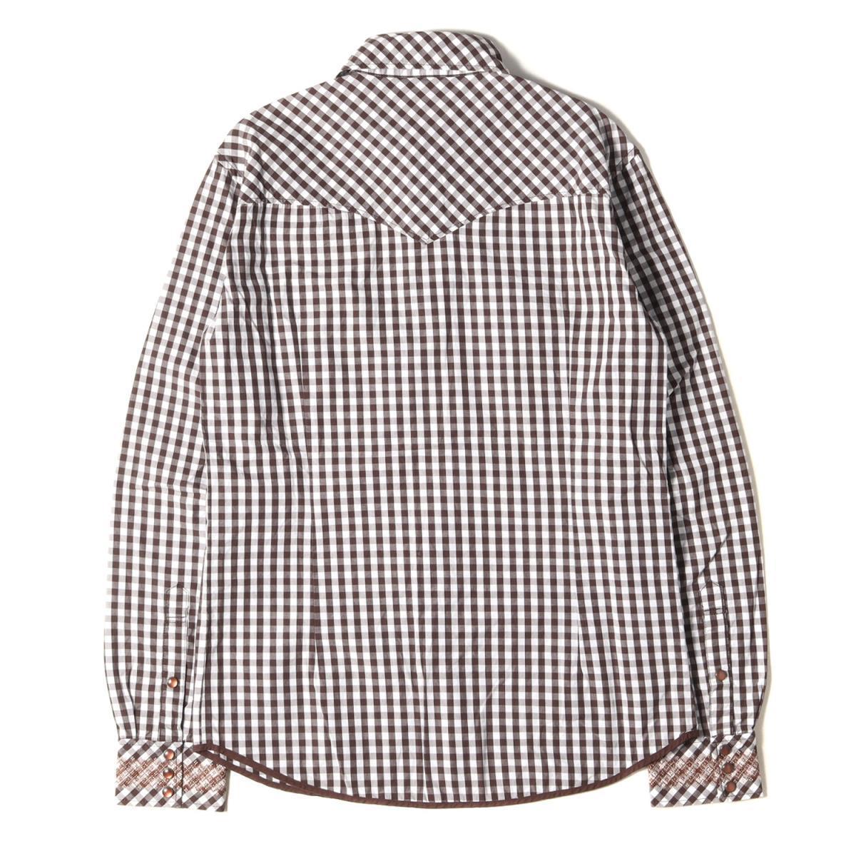 美品 NUMBER (N)INE ナンバーナイン シャツ ジョージ期 ギンガム 