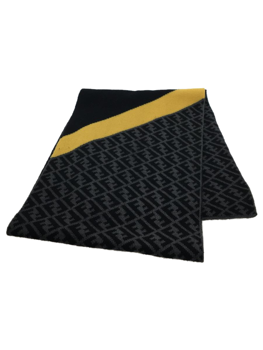 FENDI ズッカ柄マフラー ストール メリノウール100% FENDI - 00's