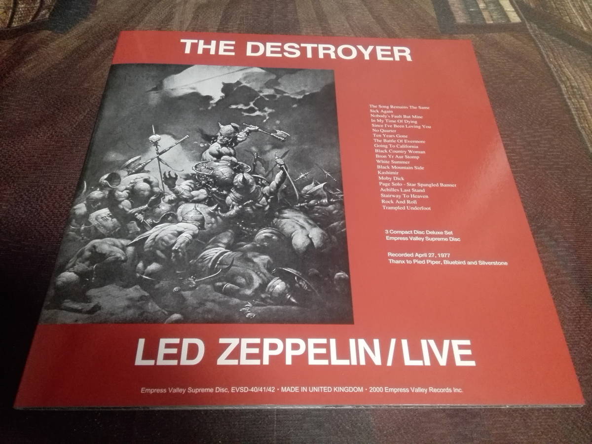 Led Destroyer Zeppelin - – LED CD Set ZEPPELIN Zeppelin: Live